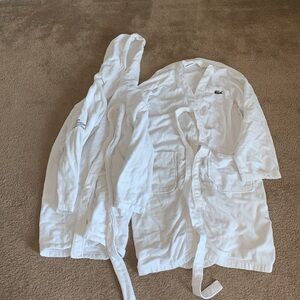 His & Hers Lacoste Bath Robe